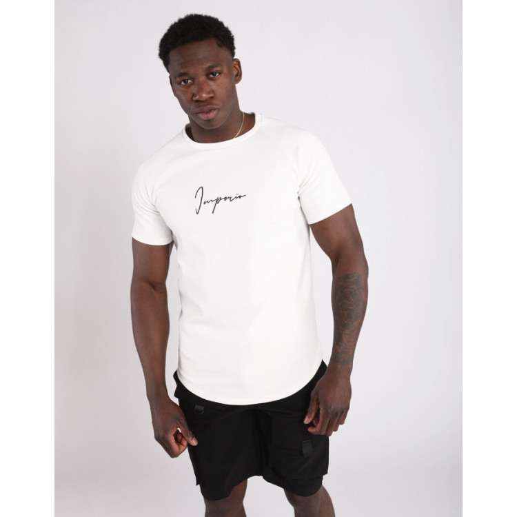 Camiseta Blanca Manga Corta "Slim Fit"