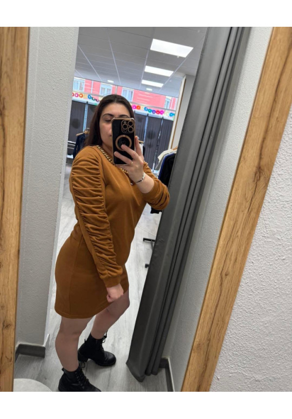 Vestido fruncido KLN